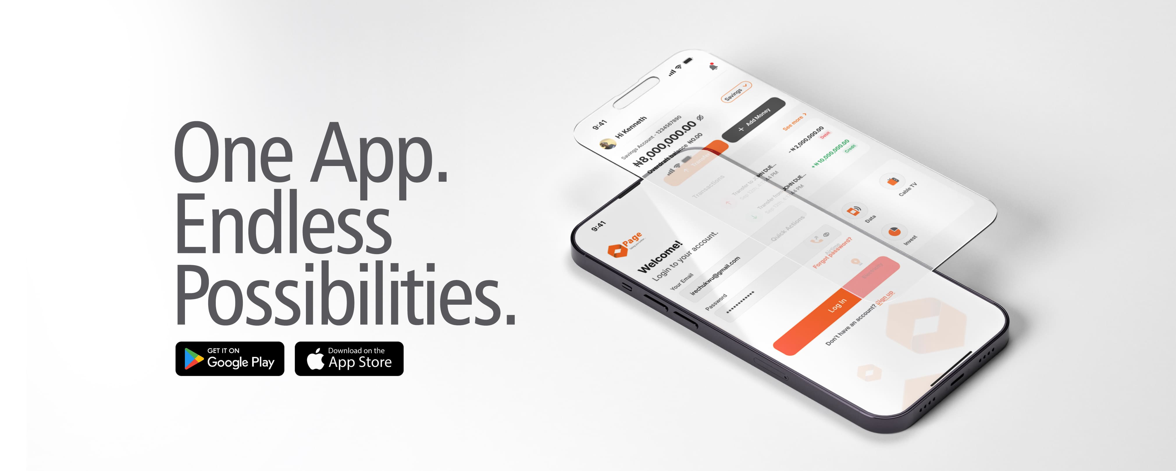 Download the Page App — One App. Endless Possibilities.
